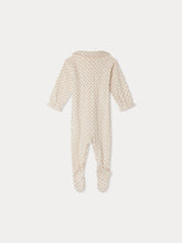 Load image into Gallery viewer, Jayna pajamas with Peter Pan collar and cherry print in organic cotton
