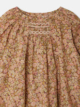 Load image into Gallery viewer, Jia smocked jumpsuit in Liberty fabric in organic cotton
