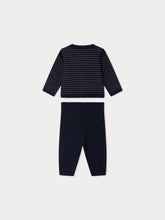 Load image into Gallery viewer, Joe striped wool square neck set
