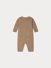 Load image into Gallery viewer, Cielo jumpsuit with American neckline and wool embroidery on the chest

