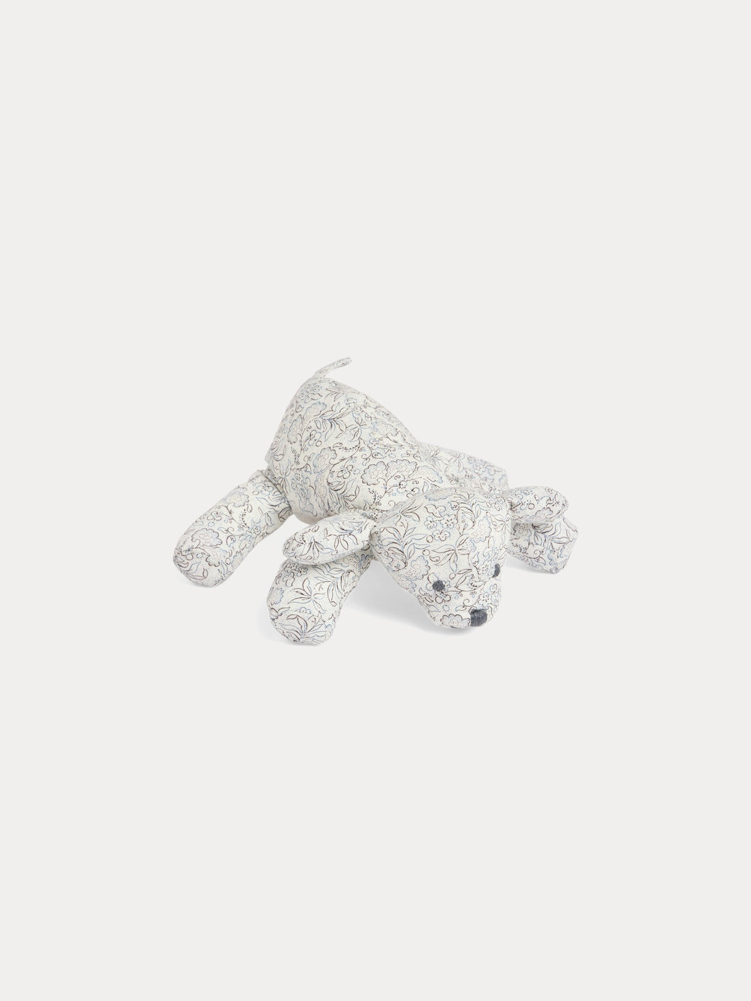 Aimée dog comforter with blue floral print