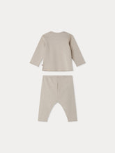 Load image into Gallery viewer, Timi printed set with American neckline in organic cotton
