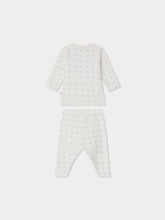 Load image into Gallery viewer, Timi printed terry set with American neckline in organic cotton
