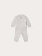 Load image into Gallery viewer, Jahiel V-neck set with fancy cashmere knit
