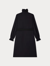Load image into Gallery viewer, Joie dress with ruffled wool collar

