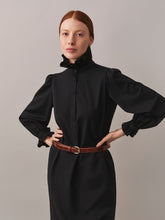 Load image into Gallery viewer, Joie dress with ruffled wool collar
