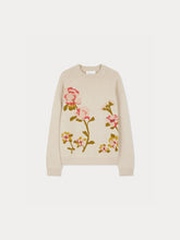 Load image into Gallery viewer, Nottingham sweater with flower embroidery
