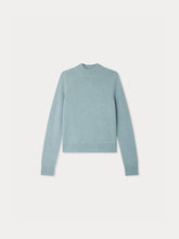 Load image into Gallery viewer, Jylo blue cashmere sweater
