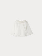 Load image into Gallery viewer, Joliette ruffled blouse in organic cotton
