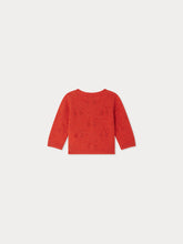 Load image into Gallery viewer, Tibile cherry pattern cashmere cardigan
