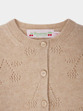 Load image into Gallery viewer, Tibile cherry pattern cashmere cardigan
