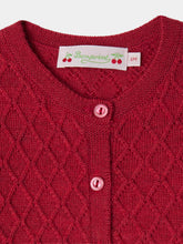 Load image into Gallery viewer, Jarancia cardigan with a fancy wool stitch
