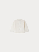 Load image into Gallery viewer, Teyana Hand Embroidered Cashmere Crew Neck Cardigan
