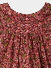 Load image into Gallery viewer, Juju smocked dress in Liberty fabric in organic cotton
