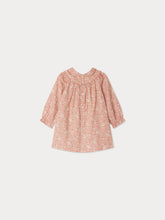 Load image into Gallery viewer, Jeni dress with floral print in organic cotton
