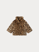 Load image into Gallery viewer, Softness coat in leopard print faux fur
