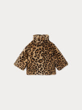 Load image into Gallery viewer, Softness coat in leopard print faux fur
