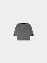 Load image into Gallery viewer, Teotim cardigan in gray wool
