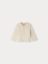 Load image into Gallery viewer, Eris quilted sweatshirt with jacquard pattern in organic cotton
