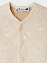 Load image into Gallery viewer, Eris quilted sweatshirt with jacquard pattern in organic cotton
