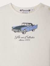 Load image into Gallery viewer, Tahsin T-shirt with car print in organic cotton
