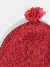 Load image into Gallery viewer, Tinna Raspberry Cashmere Beanie
