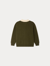 Load image into Gallery viewer, Martin cardigan with zipper in organic cotton
