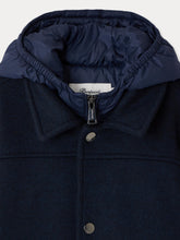 Load image into Gallery viewer, Milad bi-material zipped jacket
