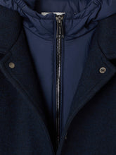 Load image into Gallery viewer, Milad bi-material zipped jacket
