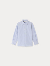 Load image into Gallery viewer, Aristote shirt with blue stripes
