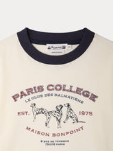 Load image into Gallery viewer, Tadda T-shirt with Dalmatian print in organic cotton

