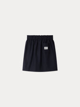 Load image into Gallery viewer, Minna navy skirt with multicoloured lacing
