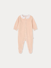 Load image into Gallery viewer, Tintina pyjamas with embroidered cat collar in organic cotton
