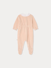 Load image into Gallery viewer, Tintina pyjamas with embroidered cat collar in organic cotton
