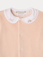 Load image into Gallery viewer, Tintina pyjamas with embroidered cat collar in organic cotton

