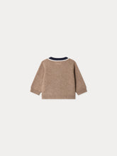 Load image into Gallery viewer, Tahiel baby V-neck cashmere cardigan
