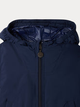 Load image into Gallery viewer, Mikey baby raincoat in navy
