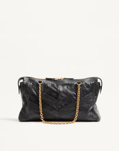 Load image into Gallery viewer, Panthea Shoulder Bag In Nappa Leather With Chevron Pattern

