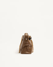 Load image into Gallery viewer, Panthea Shoulder Bag In Nappa Leather With Chevron Pattern
