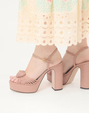 Load image into Gallery viewer, Coeur Royal Platform Sandal In Kidskin 115Mm
