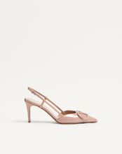 Load image into Gallery viewer, VLogo Signature Patent Leather Slingback Pump 80Mm
