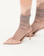 Load image into Gallery viewer, VLogo Signature Patent Leather Slingback Pump 80Mm
