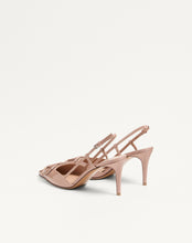 Load image into Gallery viewer, VLogo Signature Patent Leather Slingback Pump 80Mm
