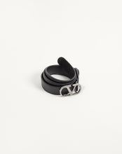 Load image into Gallery viewer, VLogo Signature Belt In Shiny Calfskin 30 Mm
