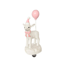 Load image into Gallery viewer, Seferî Storyteller Plate Charm - Joyful Lambs - Pink Balloon - Set of 4
