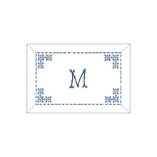 Load image into Gallery viewer, Seferî Flower Garden Boudoir Sham - Blue
