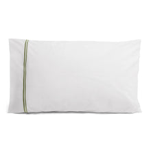 Load image into Gallery viewer, Seferî Flower Garden Standard Pillowcase - Green
