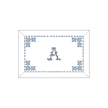 Load image into Gallery viewer, Seferî Flower Garden Boudoir Sham - Blue
