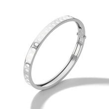 Load image into Gallery viewer, L'Arc de DAVIDOR Bangle PM, 18k White Gold with Lacquered Ceramic - DAVIDOR
