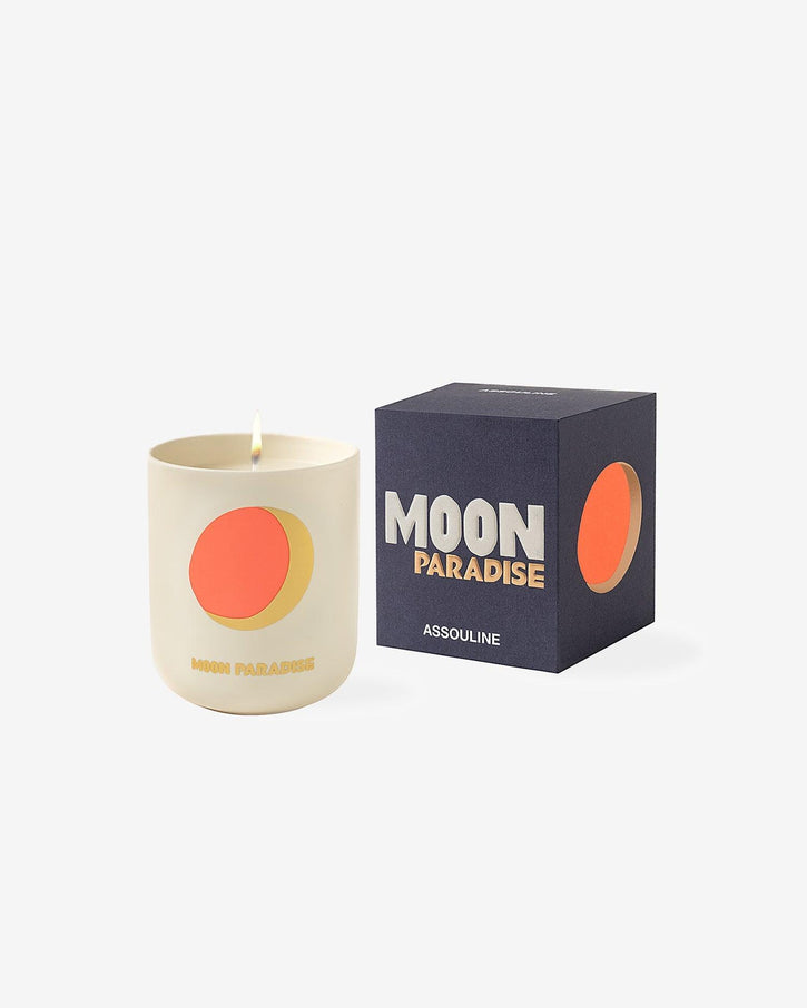 Moon Paradise - Travel From Home Candle - ASSOULINE